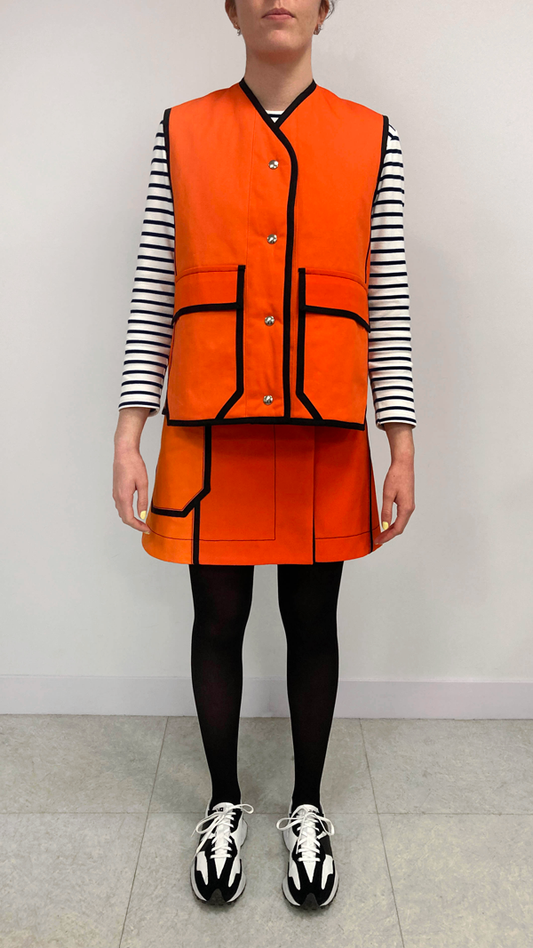 La veste matelassée Voi - Orange