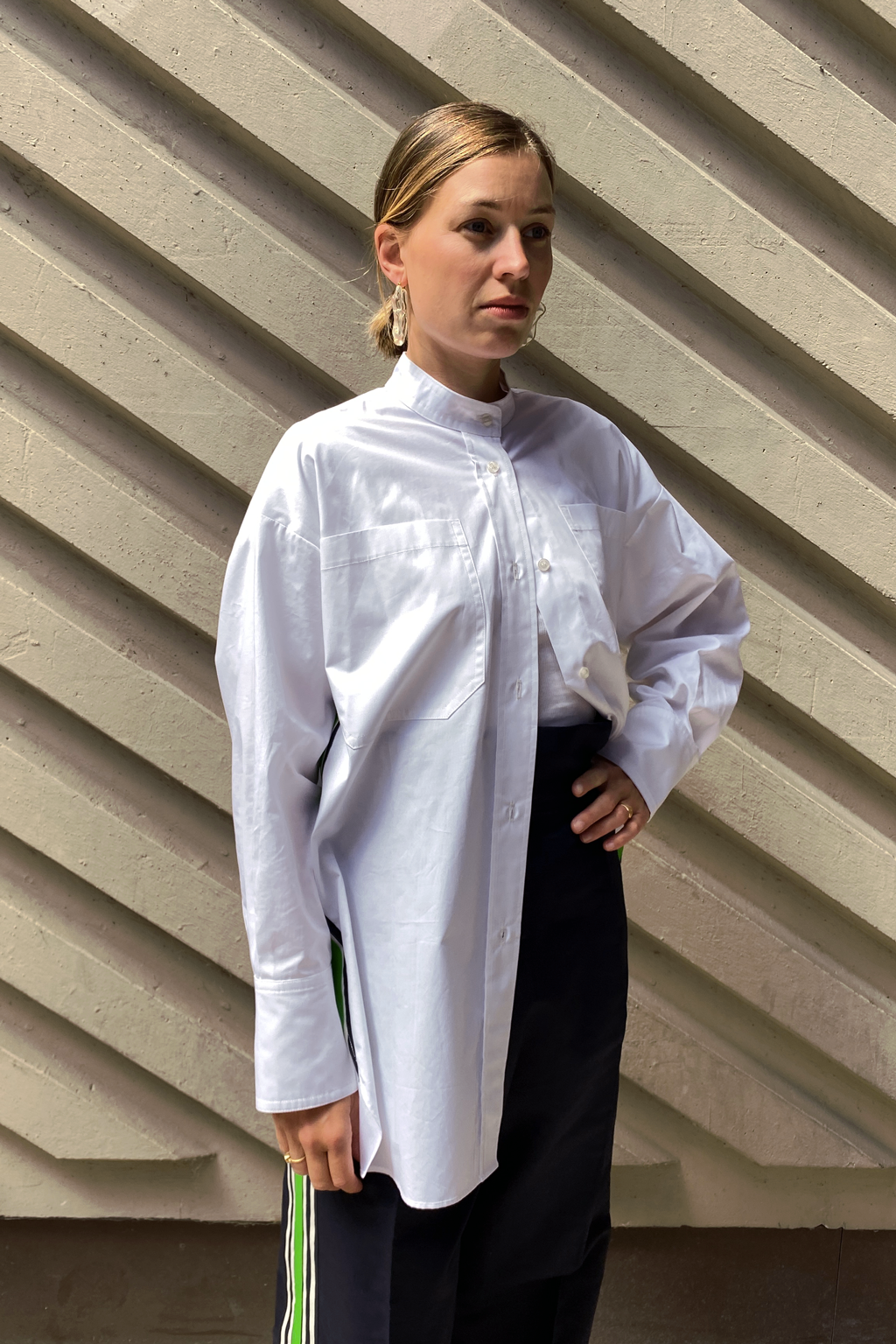 La Chemise Cherubei - Blanc rayé