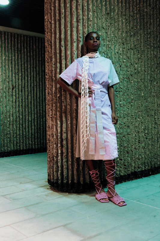 La robe Riara - Parme uni