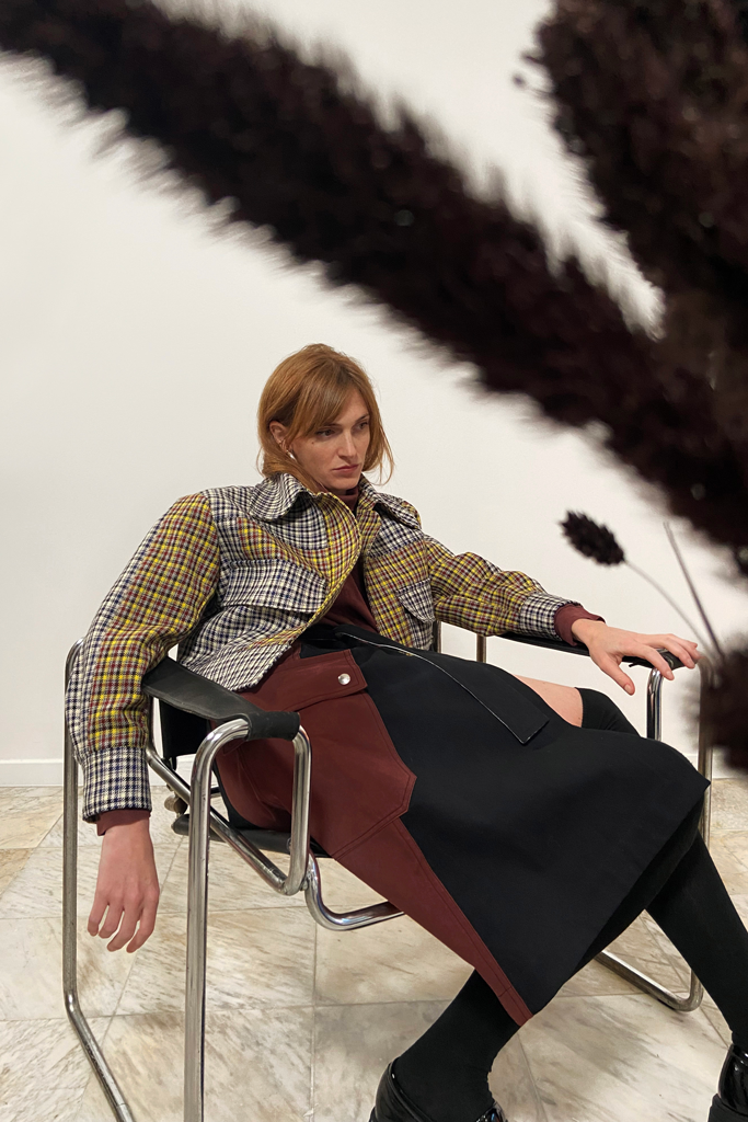 Le blouson Bungoma - Carreau automne