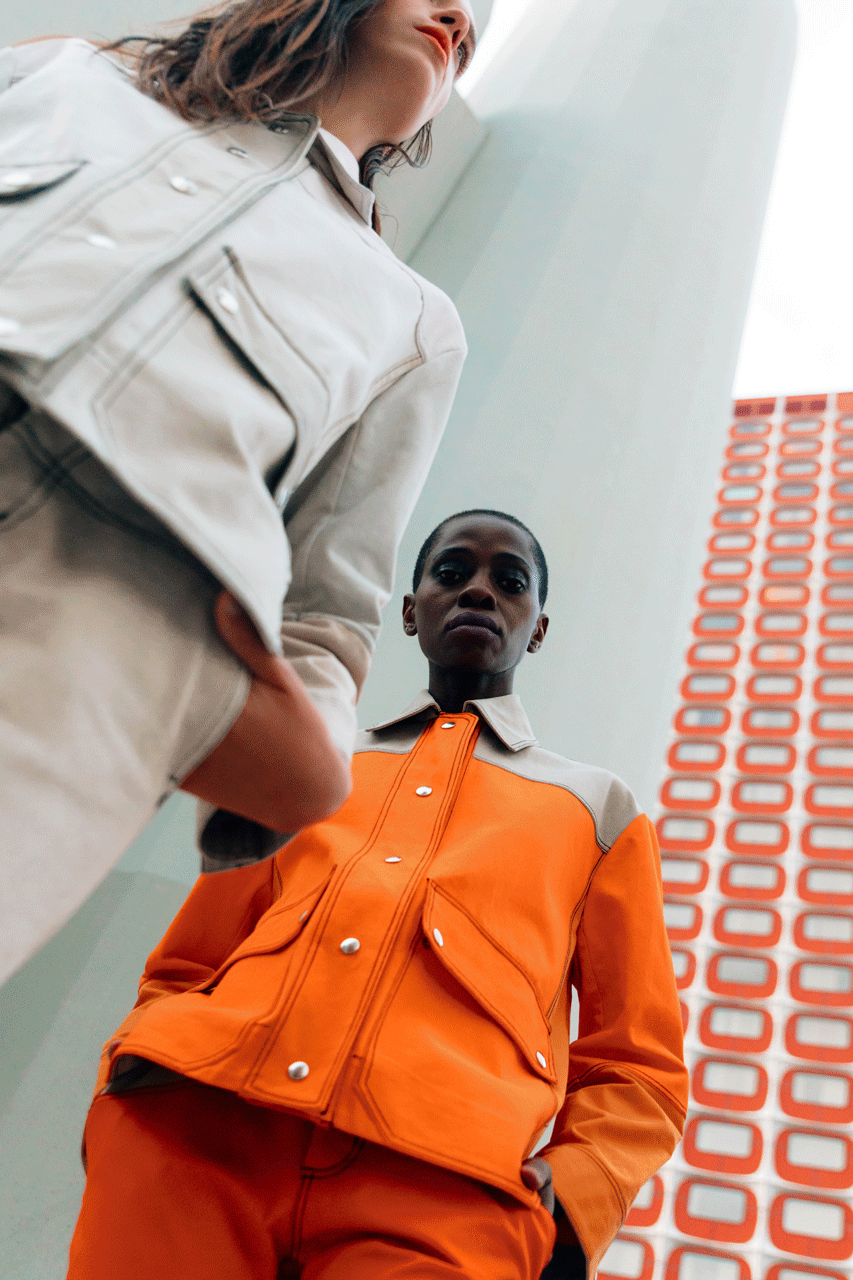 La veste Viragoni - Orange brûlé