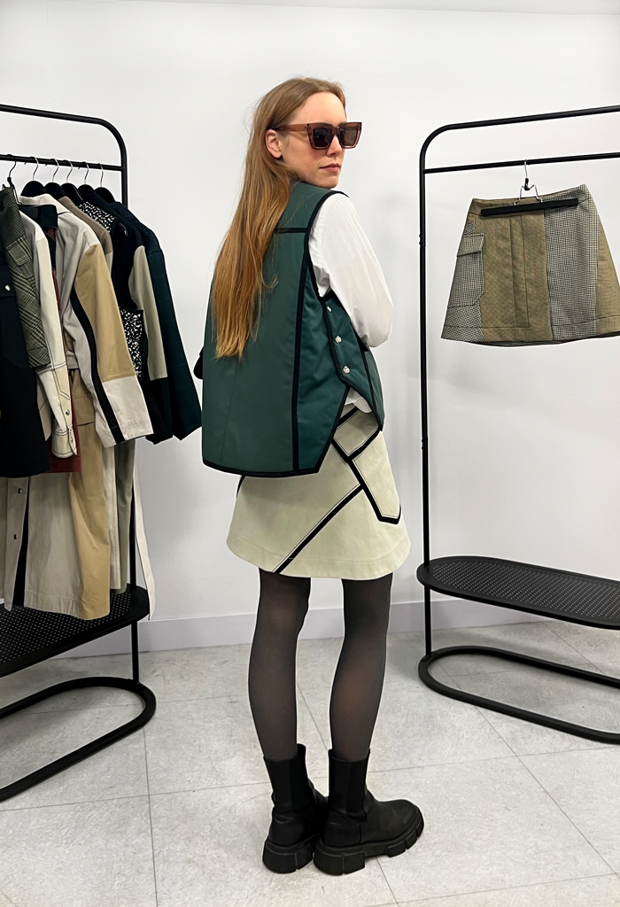 La veste matelassée Voi - Vert Canard