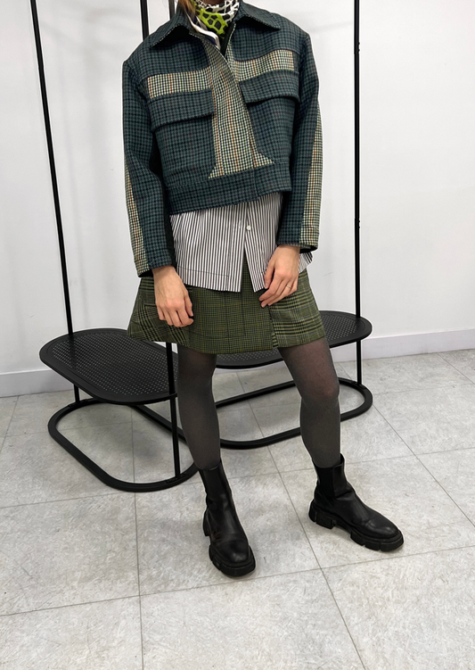 Le blouson Bungoma - Bleu Gris