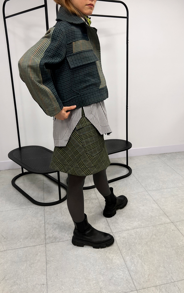 Le blouson Bungoma - Bleu Gris