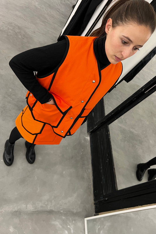 La veste matelassée Voi - Orange