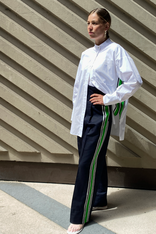 La Chemise Cherubei - Blanc rayé