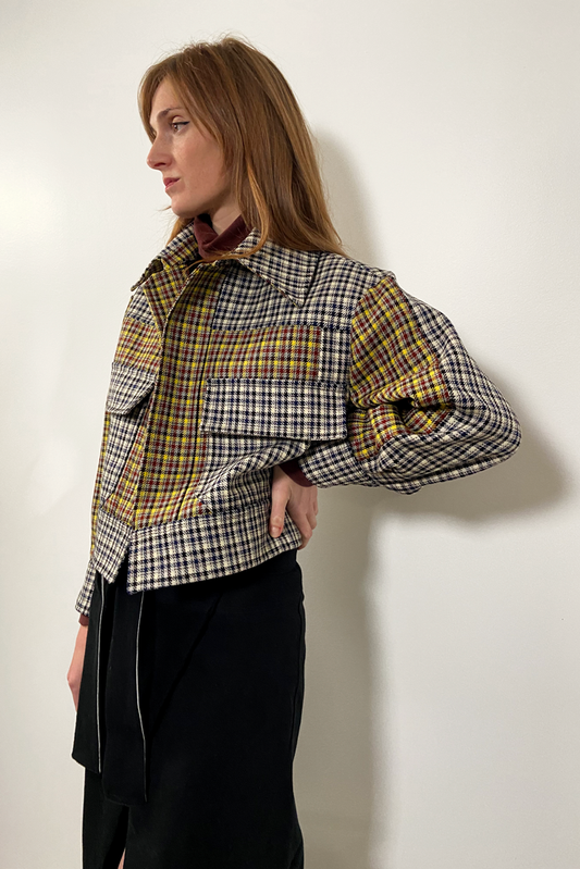 Le blouson Bungoma - Carreau automne