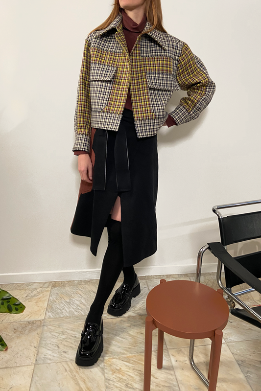 Le blouson Bungoma - Carreau automne