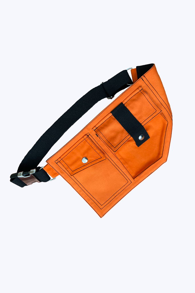 Le sac multi-poches Amboseli - Orange brûlé