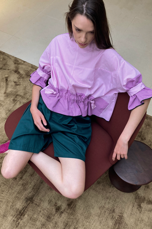 La blouse Barsaloï - Rose