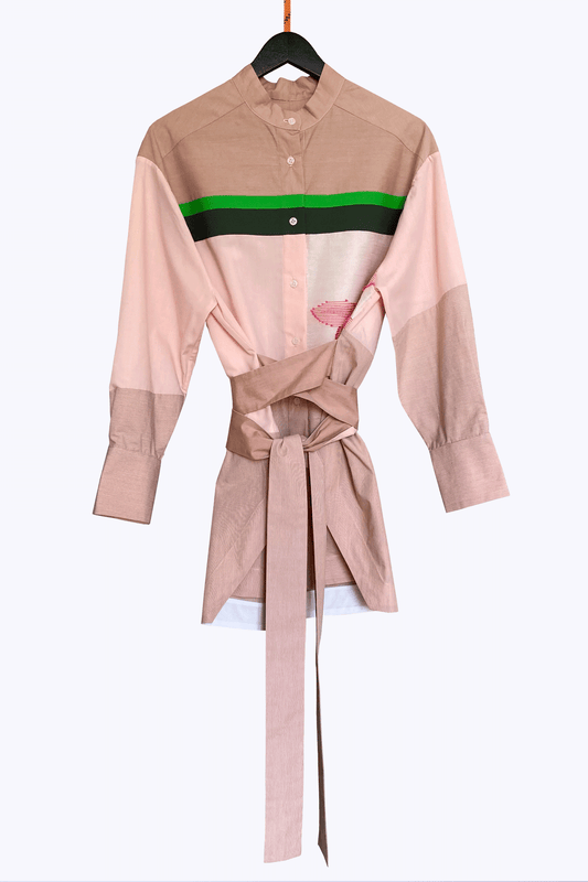 Le chemisier Caterra - Rose poudré