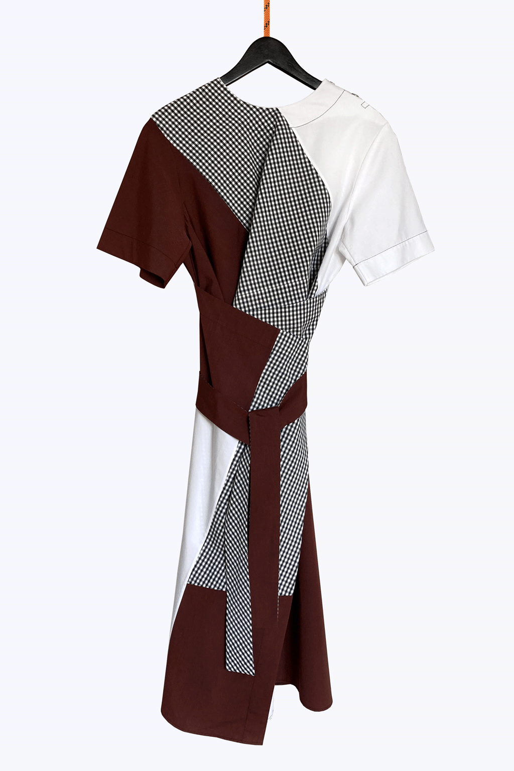 La robe Riara - Mahogany vichy