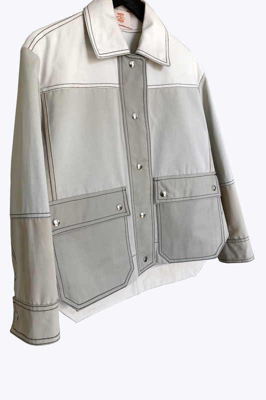 La veste Viragoni - Gris mastic