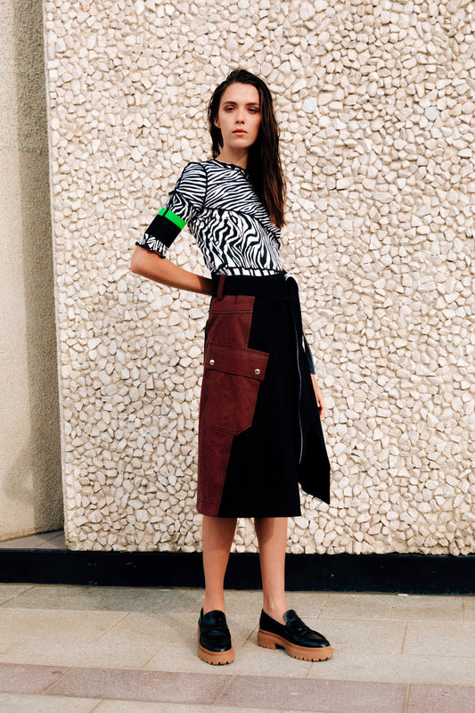 La jupe Garissa - Noir