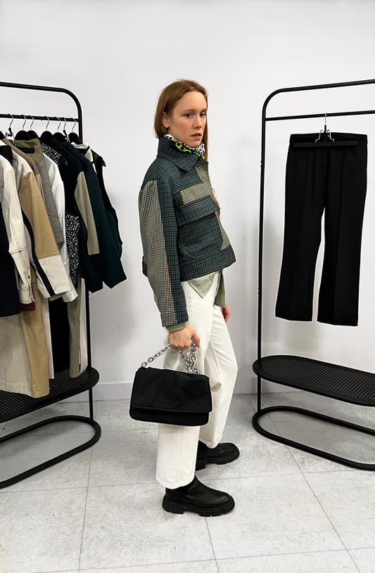 Le blouson Bungoma - Bleu Gris